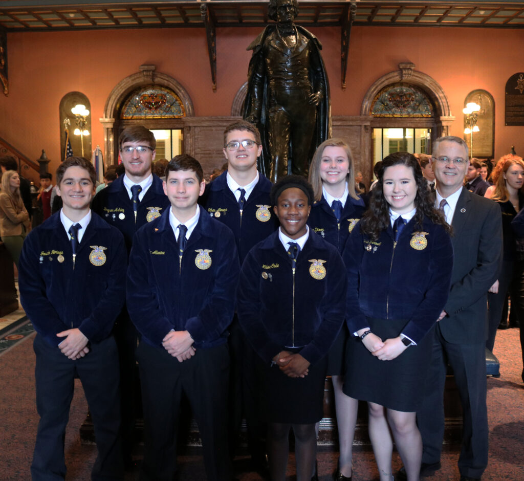 Calhoun Falls Charter School recognized at SC FFA Legislators